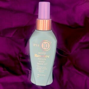 It’s a 10 scalp Restore miracle scalp leave-in